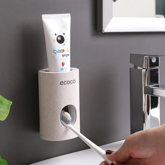 Easy Toothpaste Dispenser - Save Space in Your Bathroom!