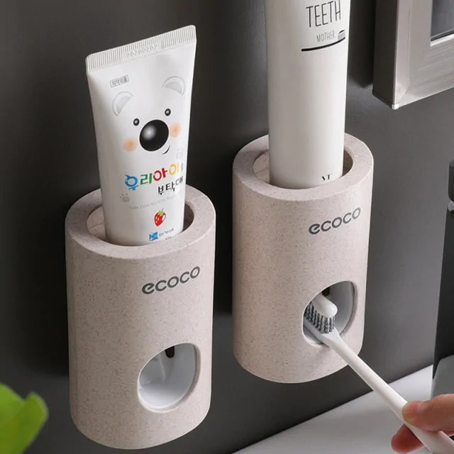 Easy Toothpaste Dispenser - Save Space in Your Bathroom!
