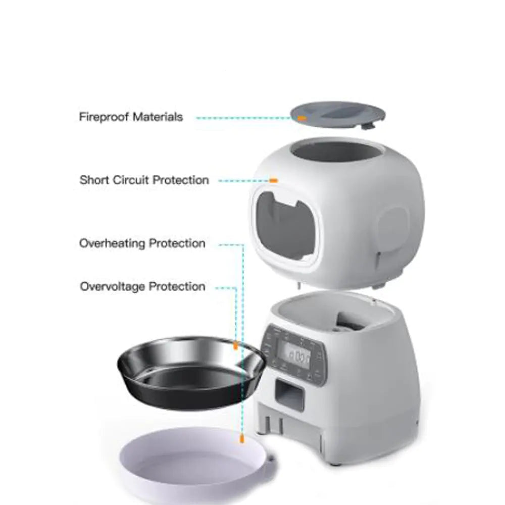 Smart Pet Food Dispenser - Intelligently Feed Your Pet When You're Away!